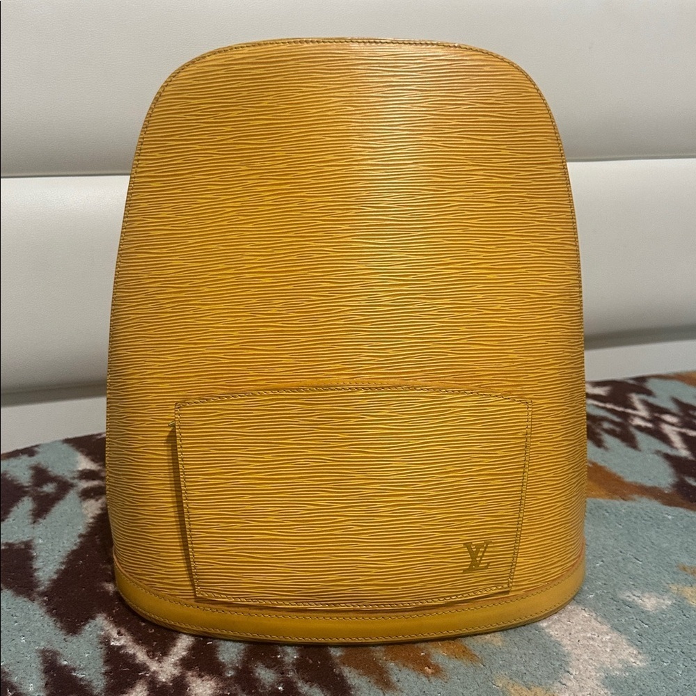 Louis Vuitton Yellow Epi Leather Mini Backpack